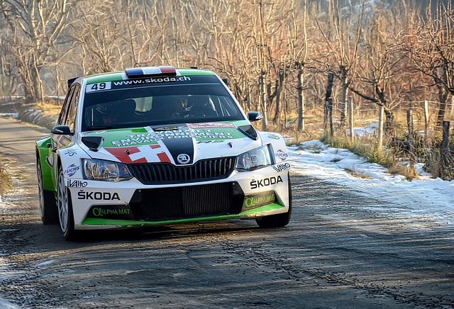 voiture de rallye